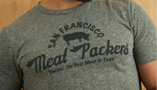 Ajaxx63 SF02 San Francisco Meat Packers Shirt