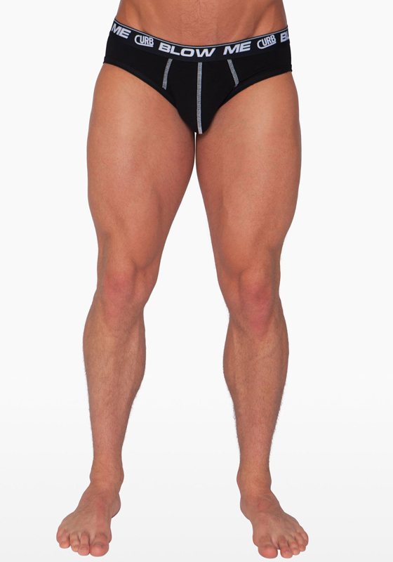 Curbwear ID010B5 Brief Blow Me Curbwear ID010B5 Brief Blow Me