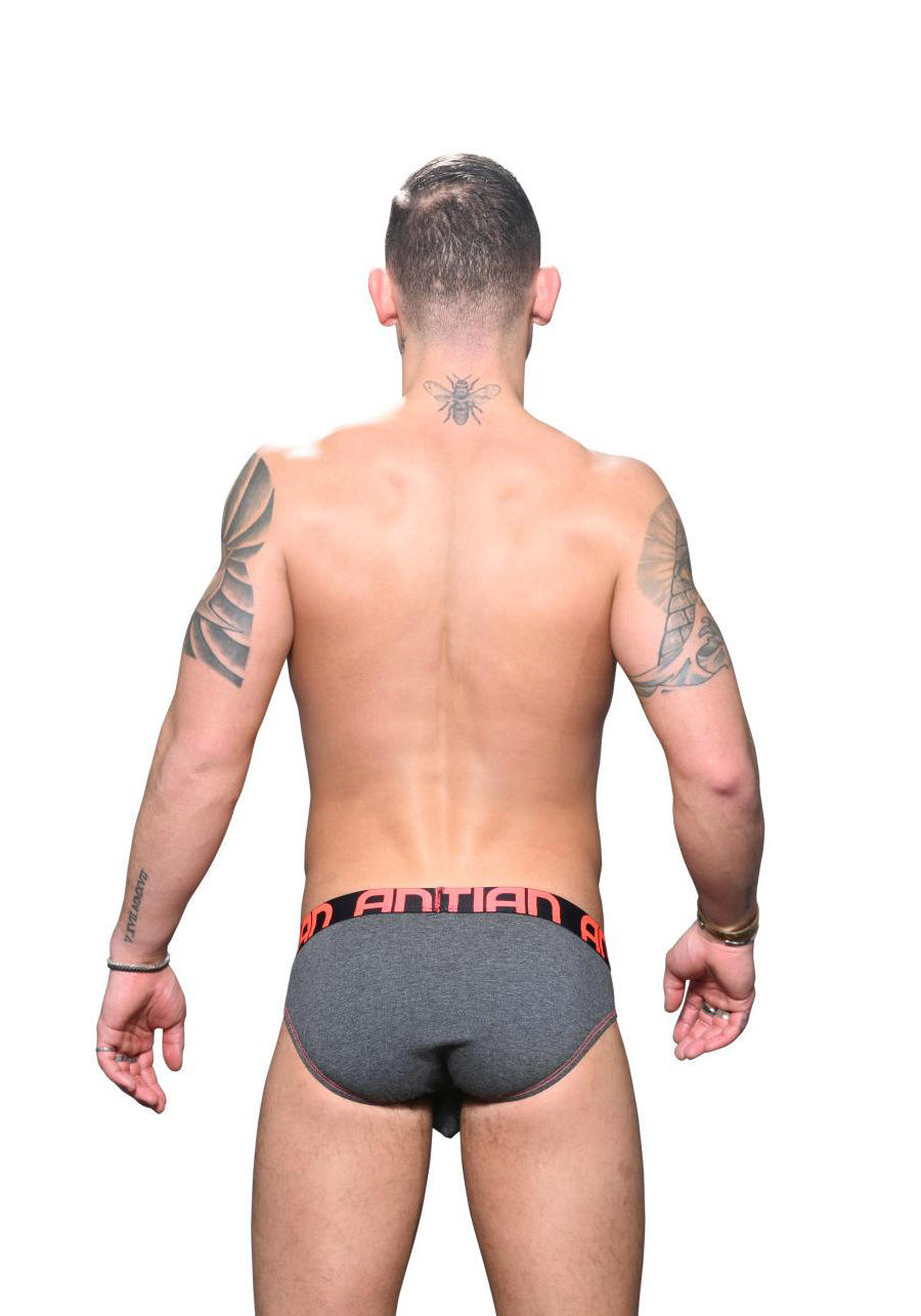 Andrew Christian Bamboo Brief Almost Naked | Charcoal