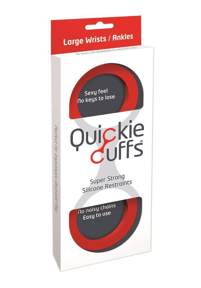 Quickie Cuffs Red - Handschellen
