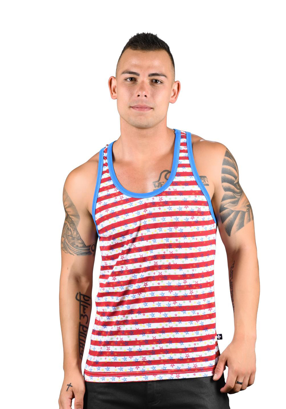 Andrew Christian Stars & Stripes Racer Back Tank Andrew Christian Stars & Stripes Racer Back Tank