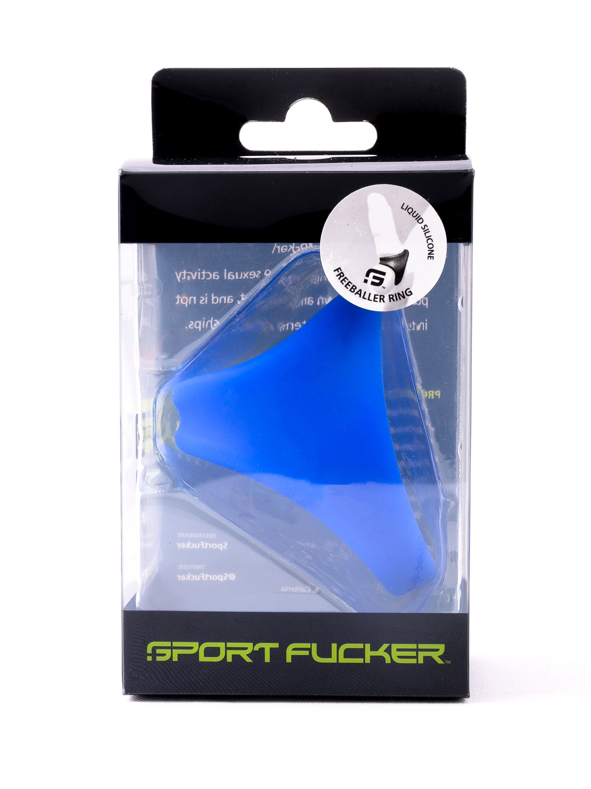 Sport Fucker: Liquid Silicone Freeballer | Blue