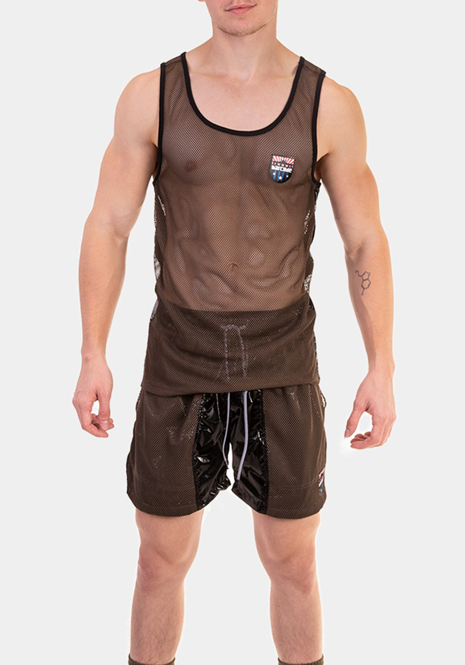 Barcode Berlin Tank Top Carlos | Green|Black Barcode Berlin Tank Top Carlos | Green|Black
