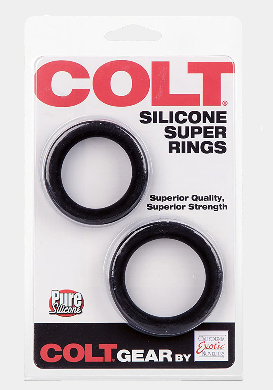 COLT Silicone Super Rings (black)