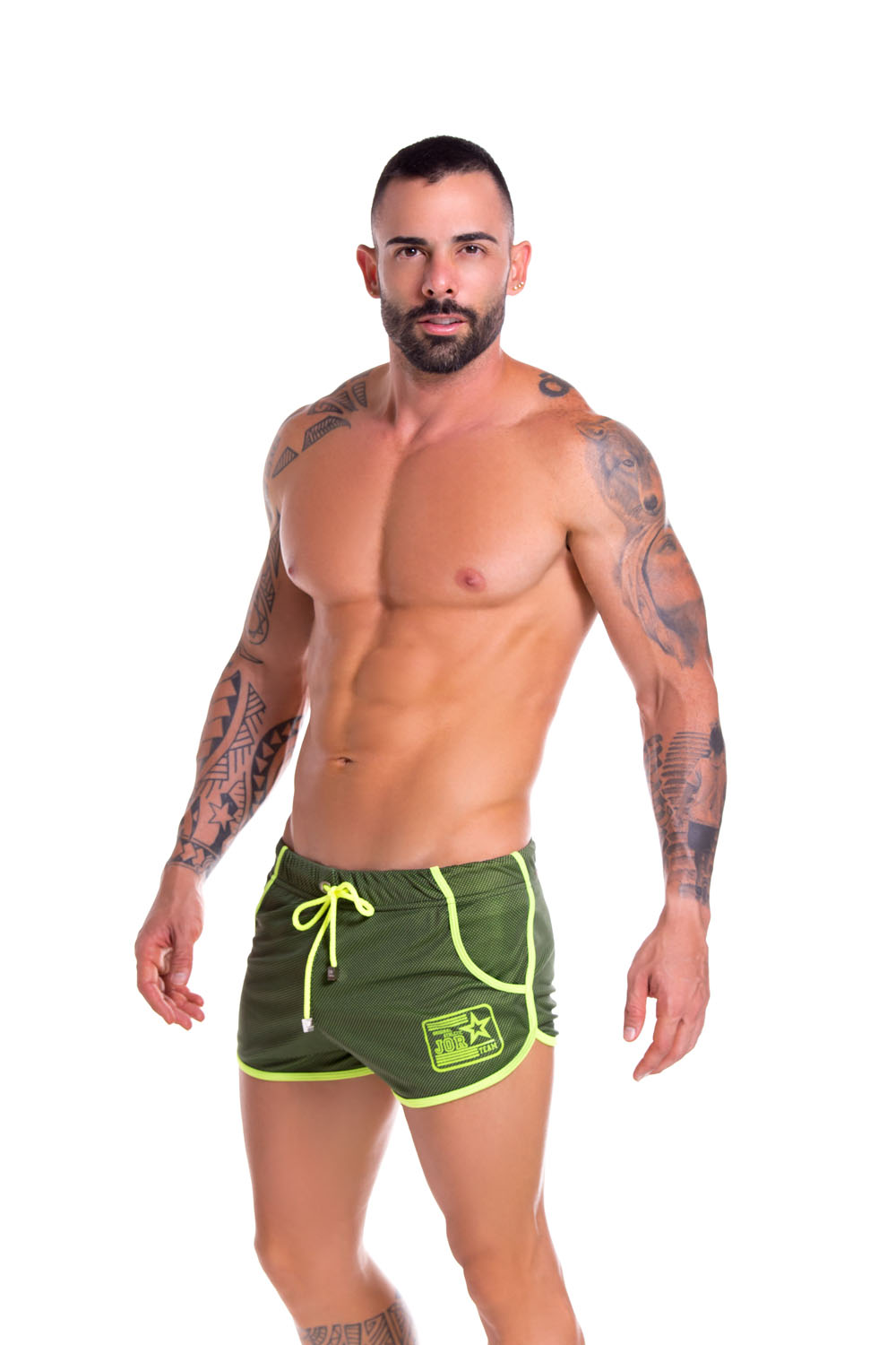 JOR 0915-19.2 green XL Mini Short Training JOR 0915-19.2 green XL Mini Short Training