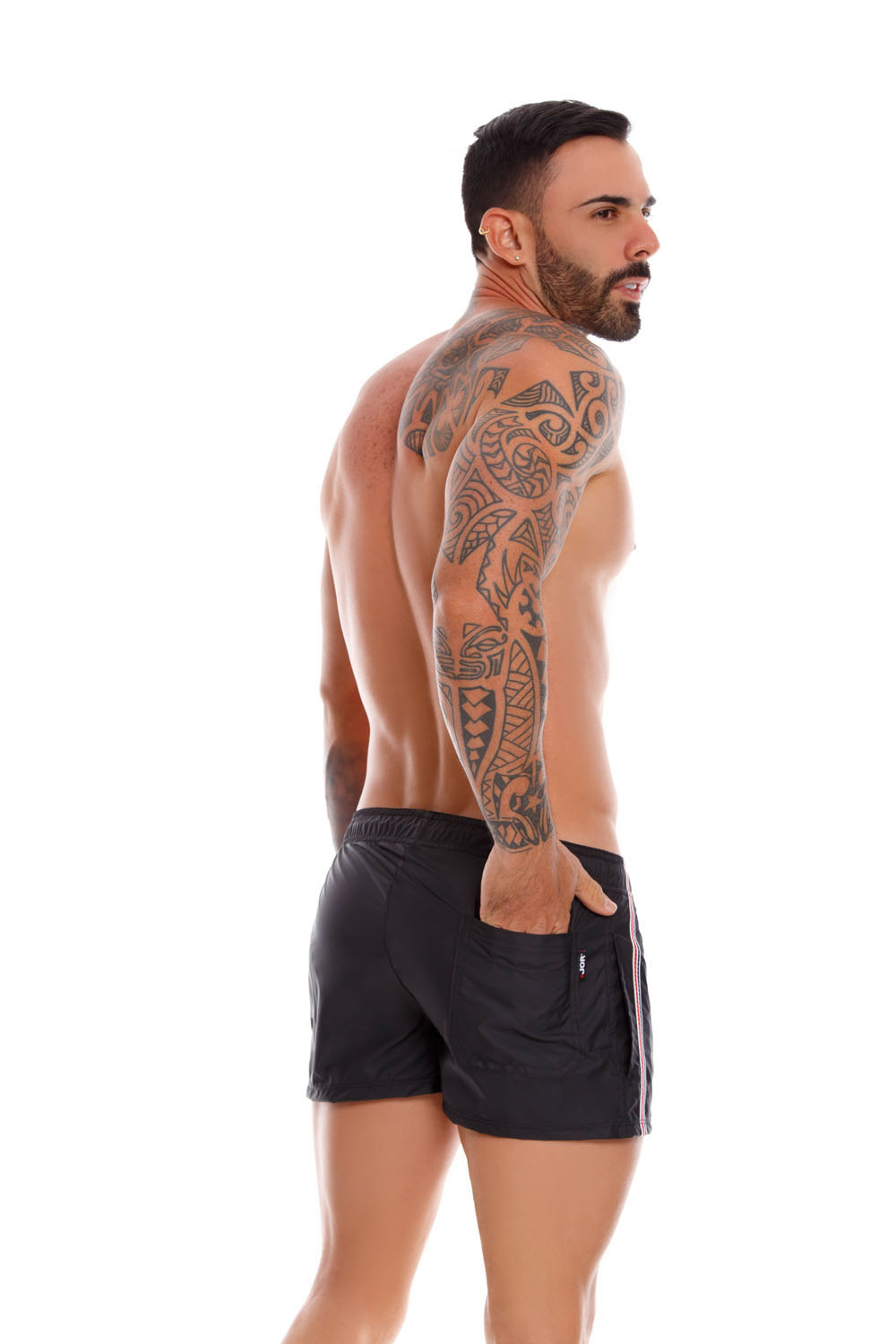 JOR Mini Short Drop | Black JOR Mini Short Drop | Black