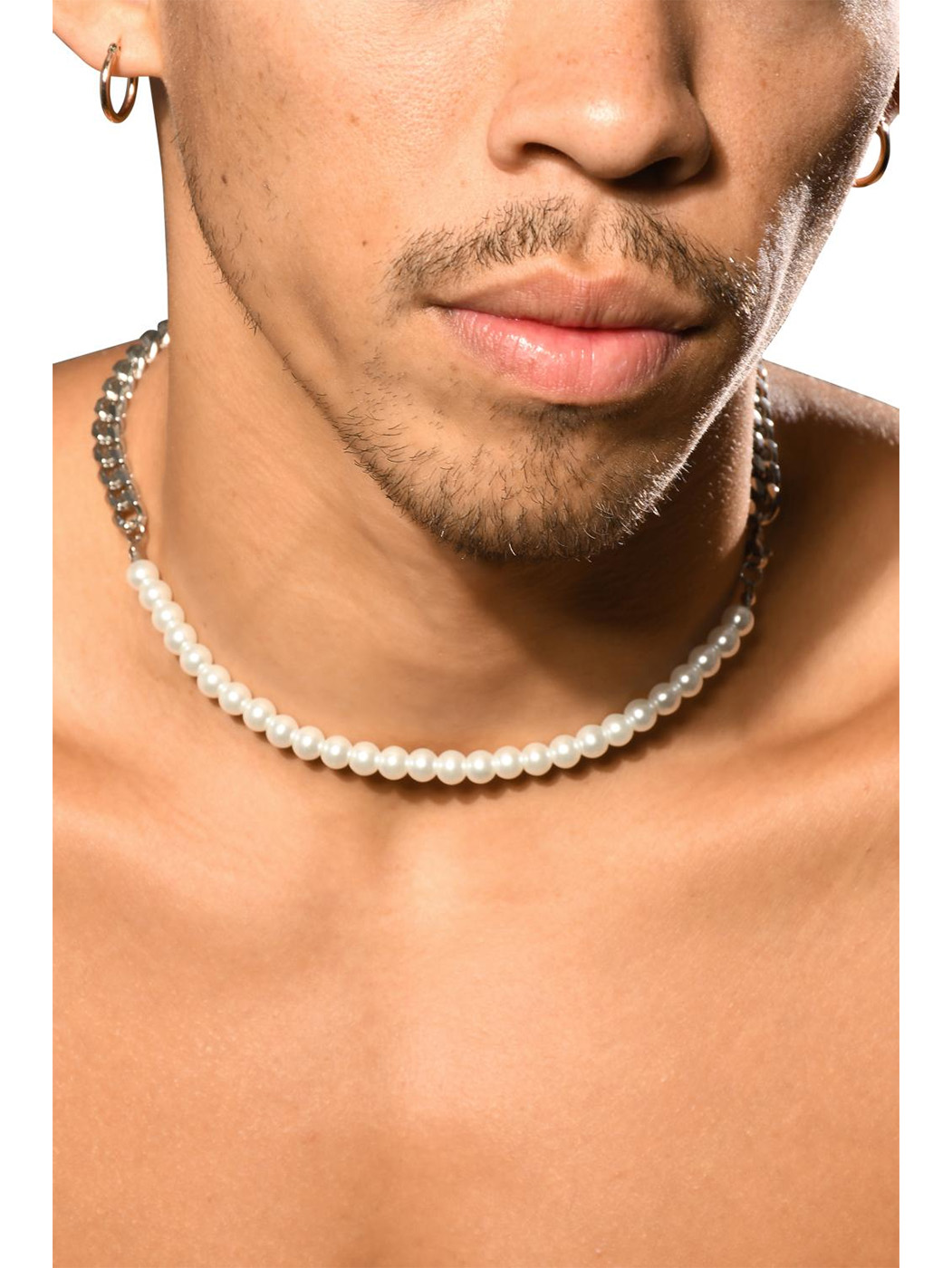 Pearl Necklace | Silver