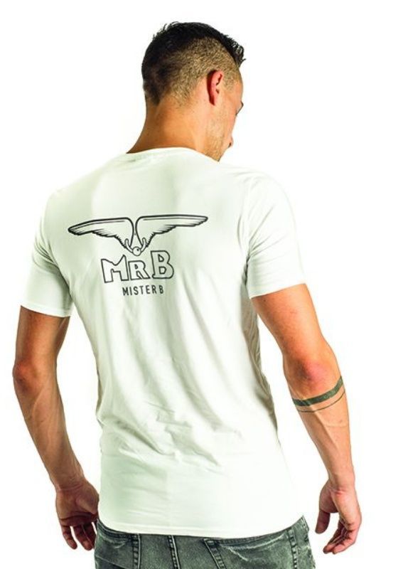 Mr. B: T-Shirt | White