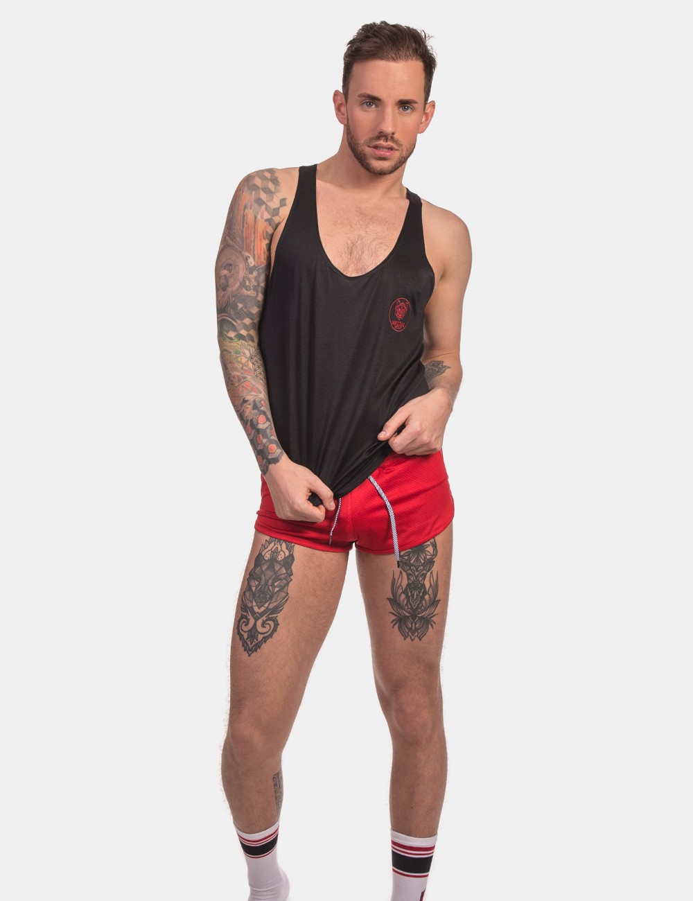 Barcode Berlin Tank Top Nero | Black Barcode Berlin Tank Top Nero | Black