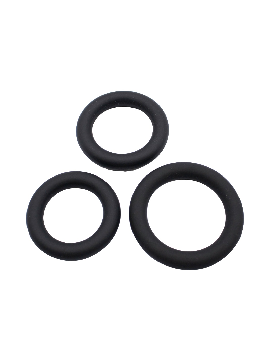 Clenchers Tension Rings 3-Set | Black