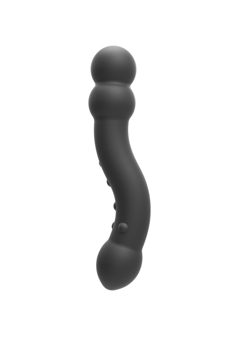 Silicone Double Dildo black (18 x 2,7 cm)