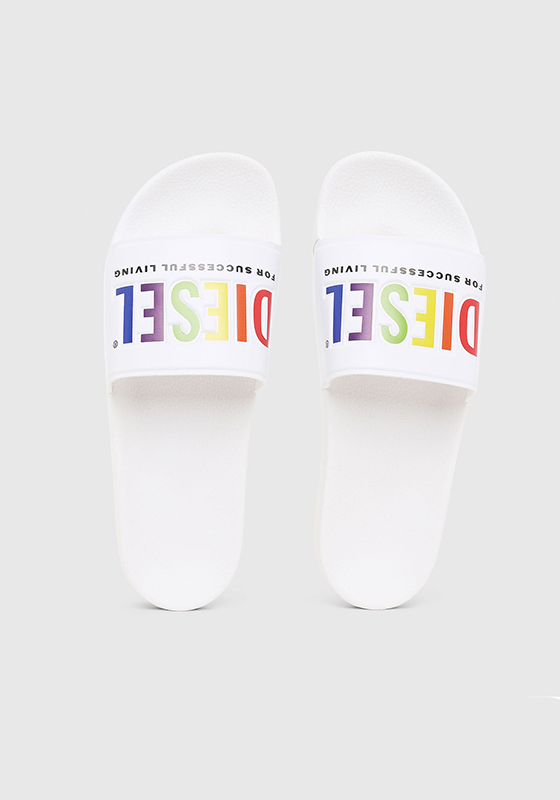 Diesel Pride Badeschuhe White Diesel Pride Badeschuhe White