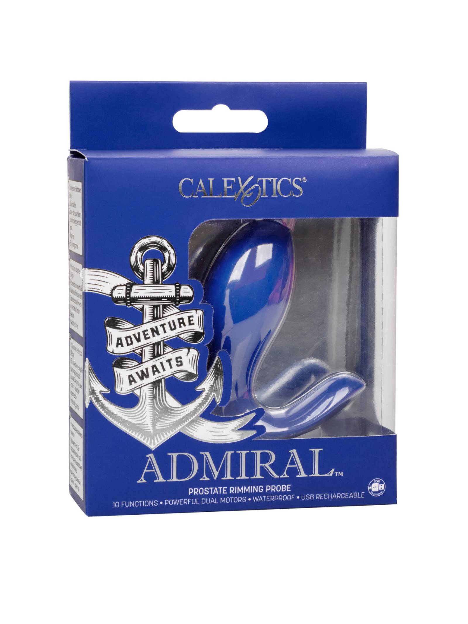 CalEx Admiral Prostate Rimming Probe | Blue