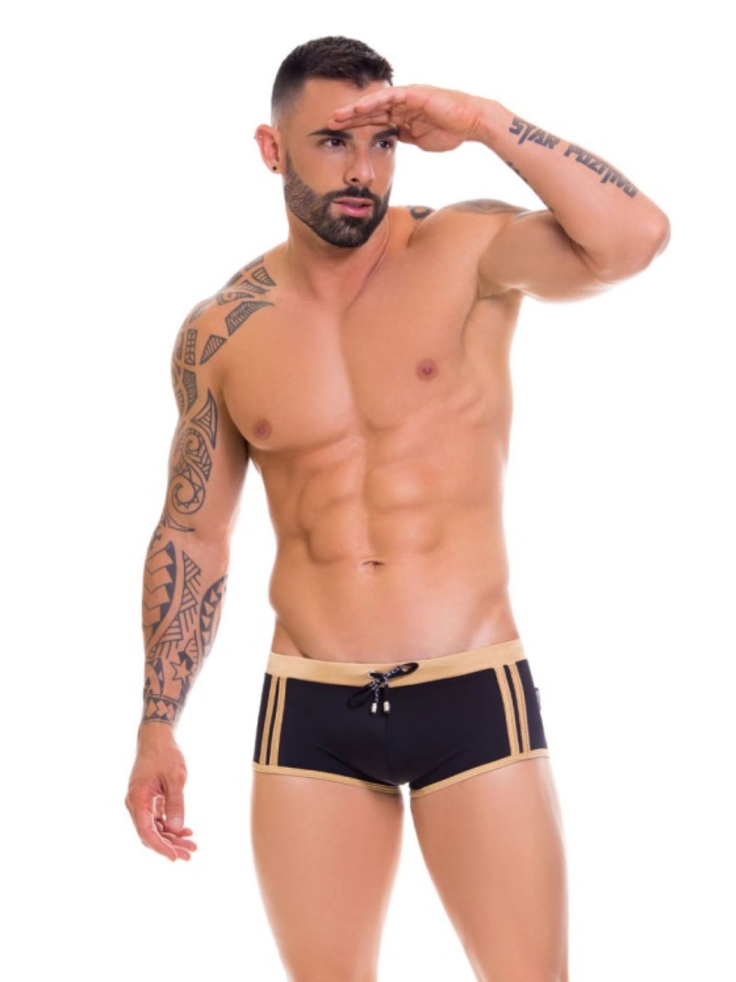 JOR Swim Boxer Sport | Black/Gold