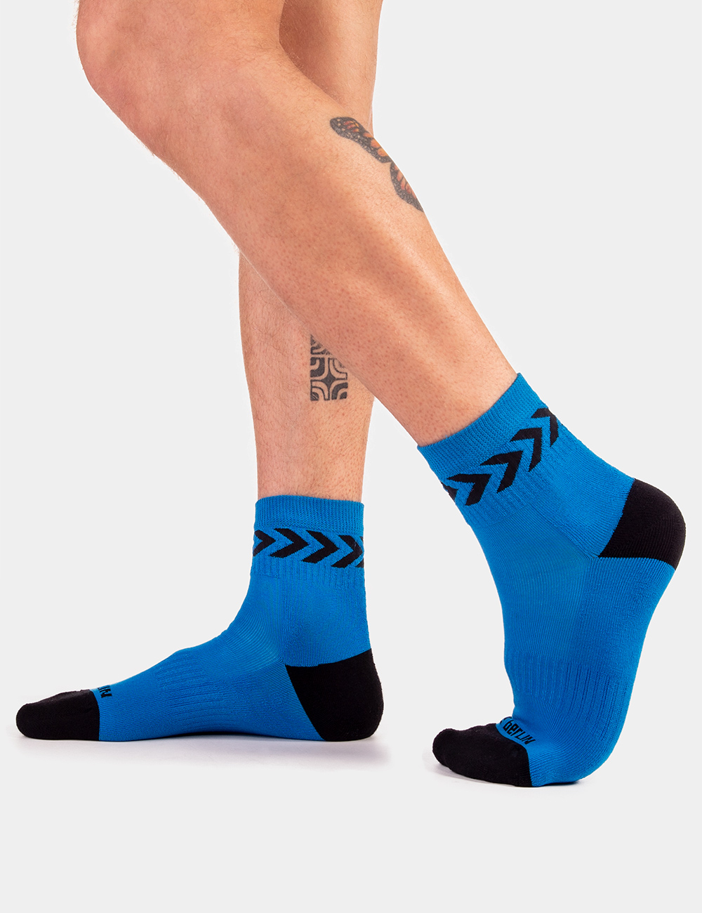 Barcode Berlin Petty Socks | Blue|Black Barcode Berlin Petty Socks | Blue|Black