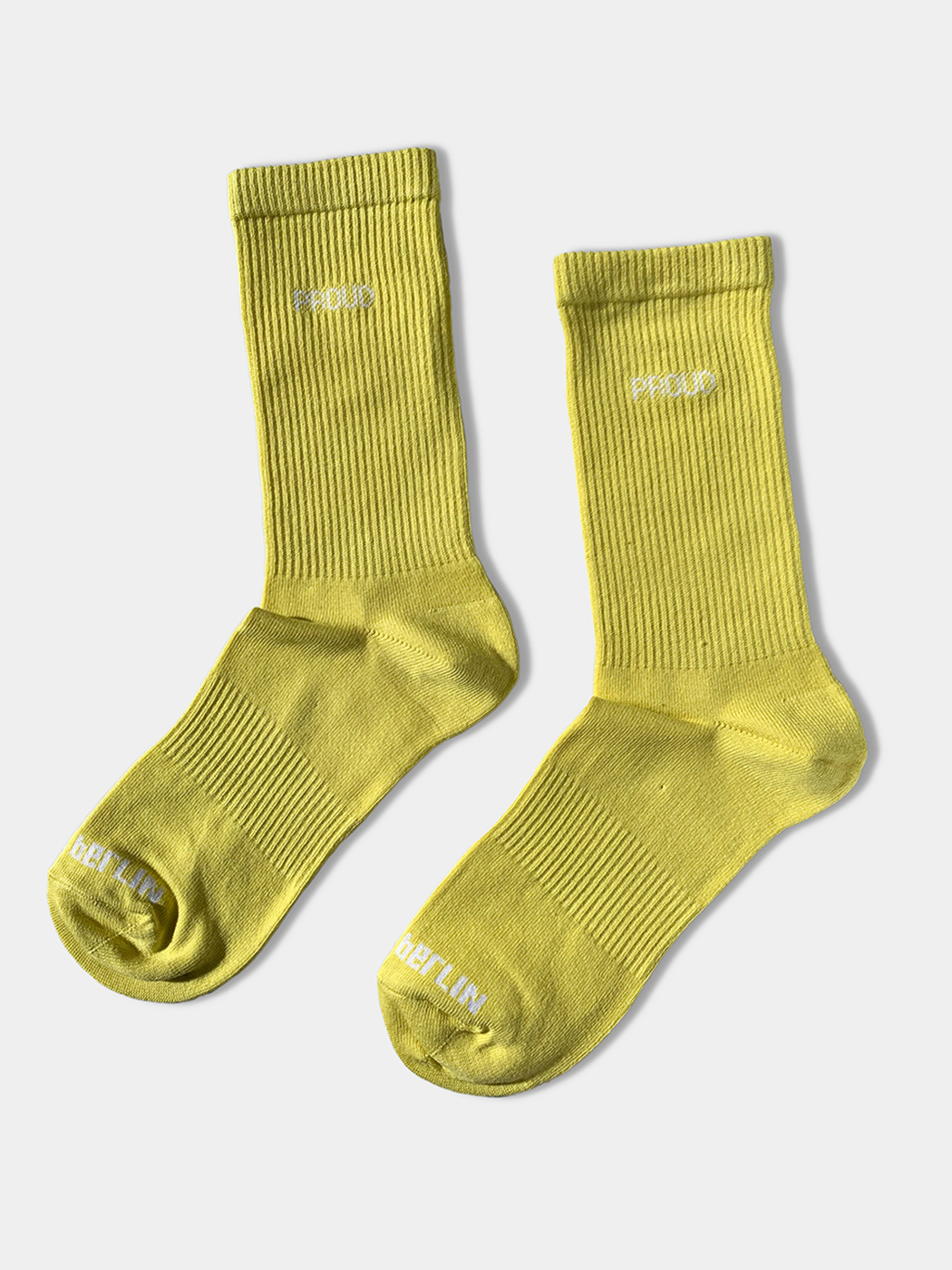 Socks Proud Gym | Yellow