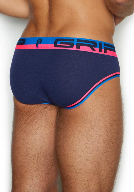 C-IN2 3613P Space Navy Grip Mesh Low Rise Brief C-IN2 3613P Space Navy Grip Mesh Low Rise Brief