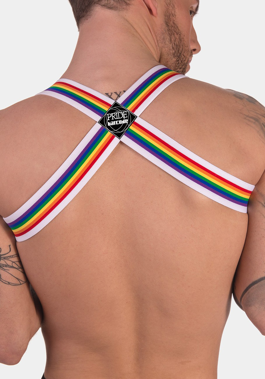 Barcode Berlin Pride Harness | White