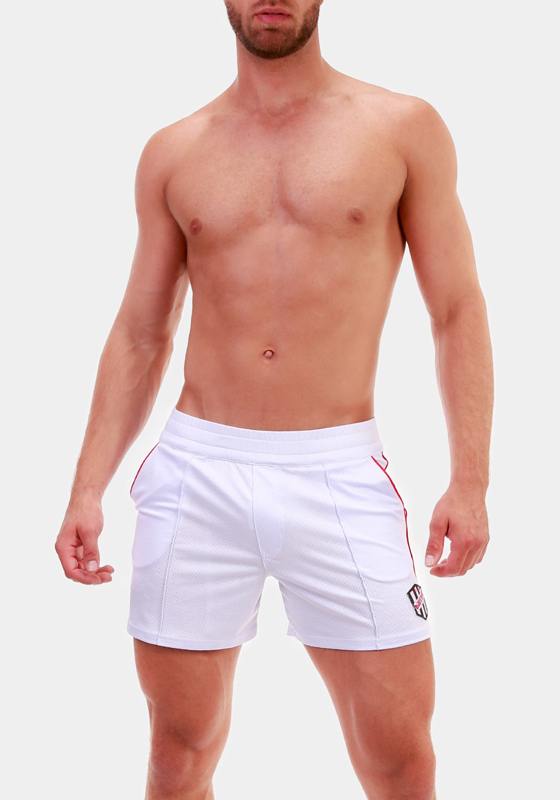 Barcode Berlin Short Luka | White/Red