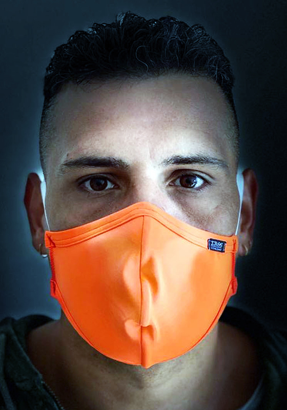 EROS VENEZIANI Gesichtsmaske Neon Orange