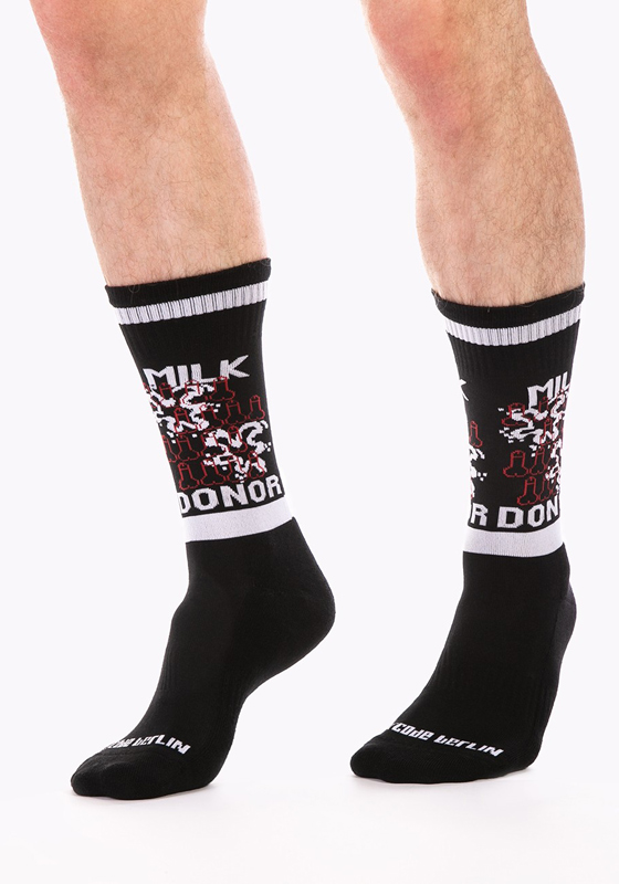 Barcode Berlin 91628 Gym Socks Milk Donor Barcode Berlin 91628 Gym Socks Milk Donor