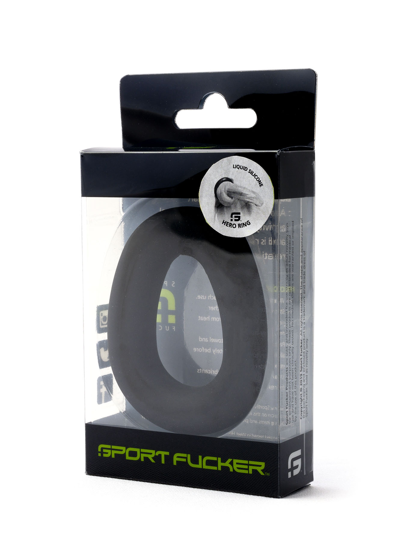 Liquid Silicone Hero Ring | Black