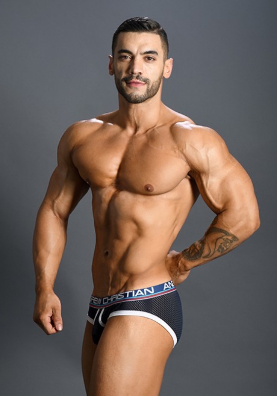 Andrew Christian Almost Naked Retro Mesh Brief Andrew Christian Almost Naked Retro Mesh Brief