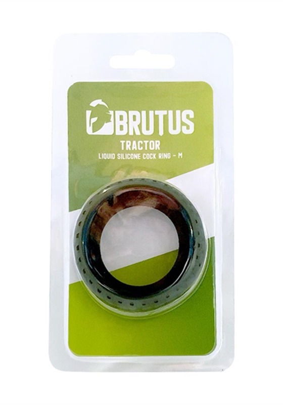 Brutus: Tractor Liquid Silicone Cock Ring M