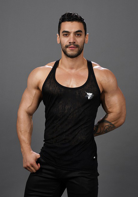 Andrew Christian Glam Burnout Unicorn Tank