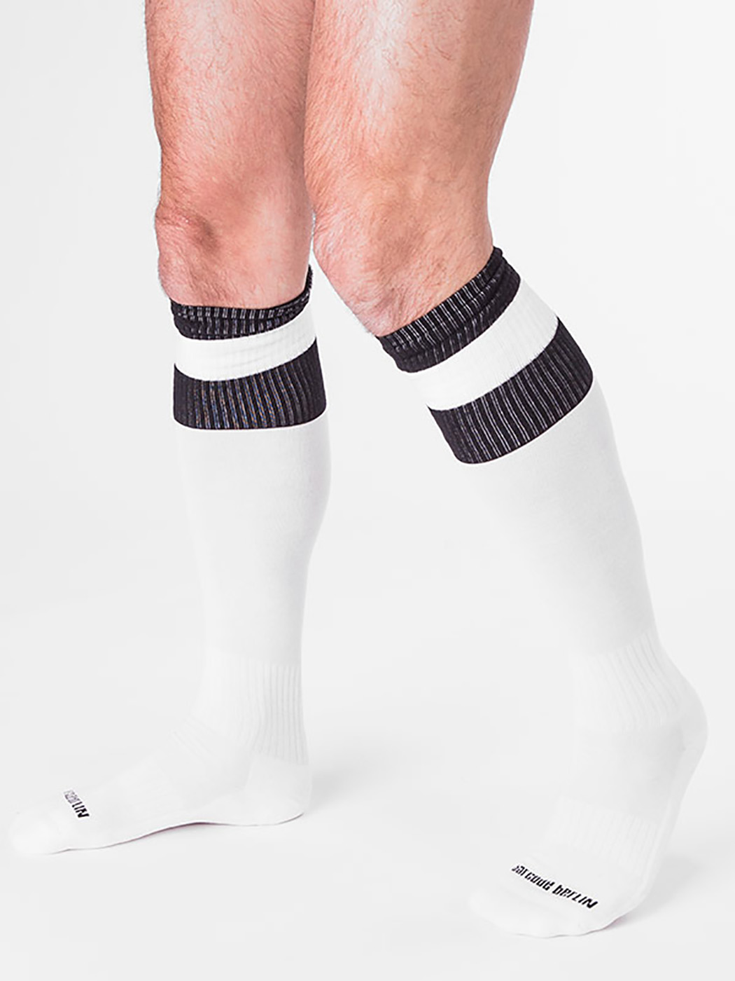 BC 90143 black-white L/XL Football Socks