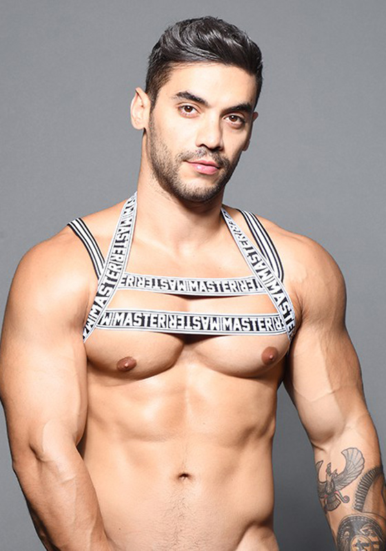 Andrew Christian Black&White Master Harness Andrew Christian Black&White Master Harness