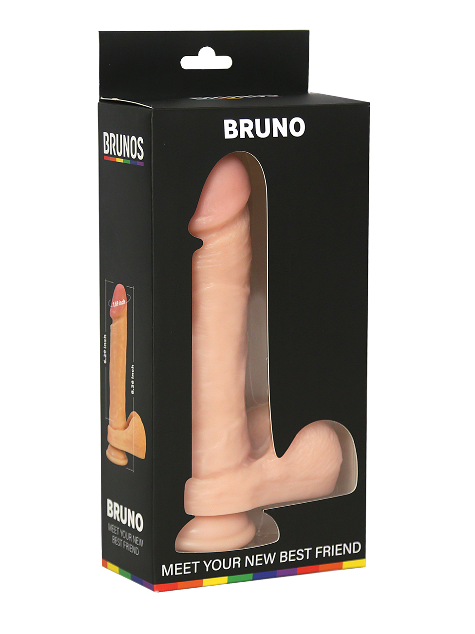 Brunos: Dildo BRUNO | 21 x 4,3 cm