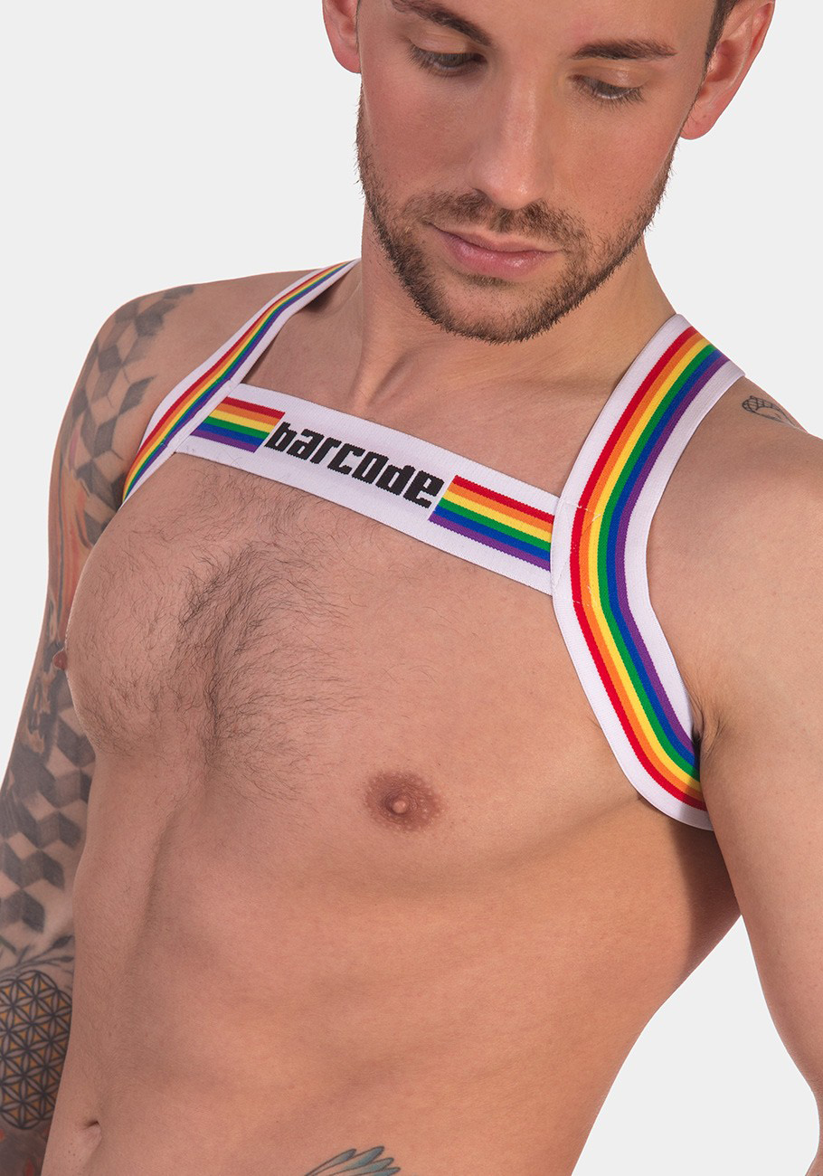 Barcode Berlin Pride Harness | White