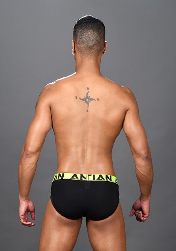 Andrew Christian Black CoolFlex Brief Show-It Andrew Christian Black CoolFlex Brief Show-It