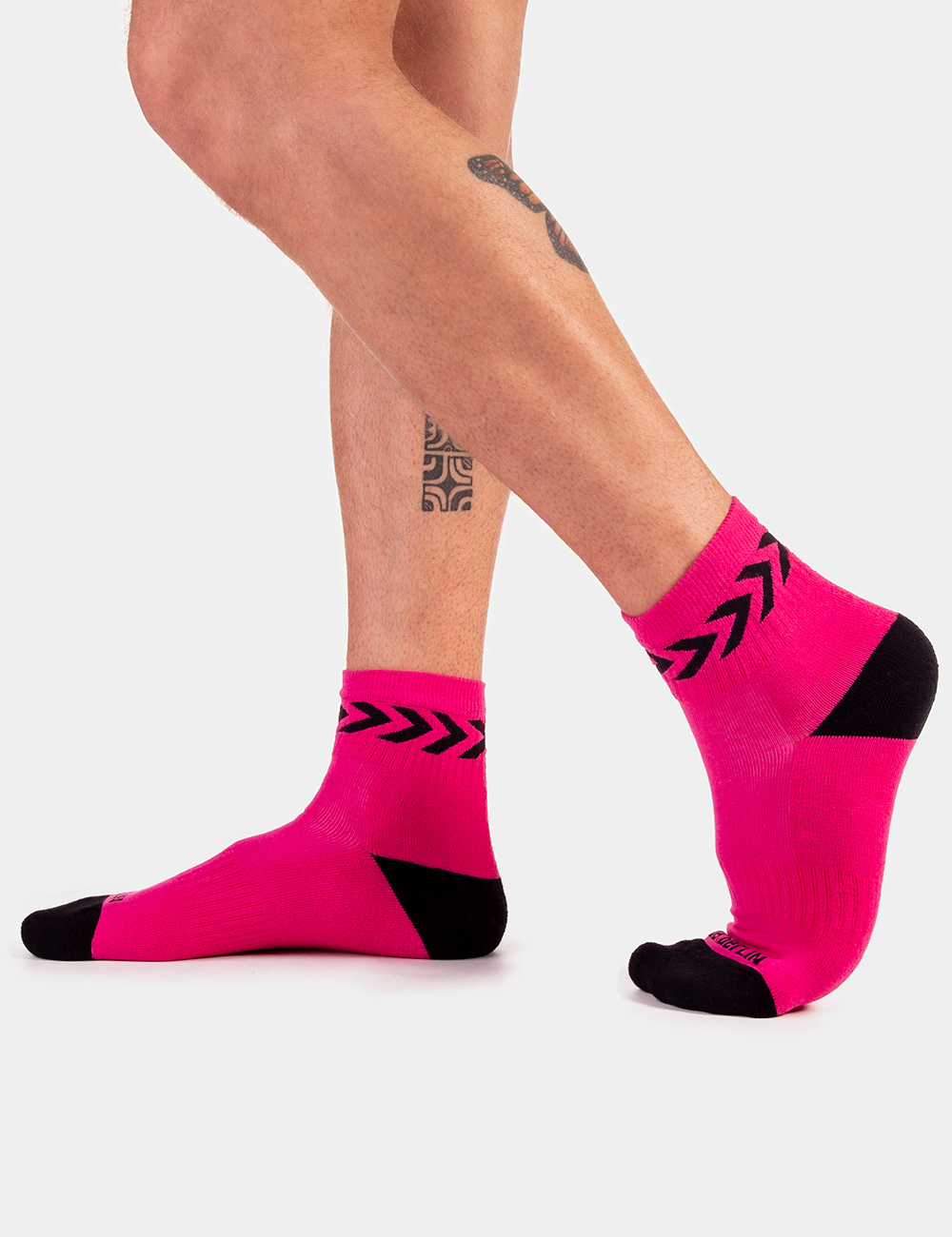 Barcode Berlin Petty Socks | Pink|Black Barcode Berlin Petty Socks | Pink|Black