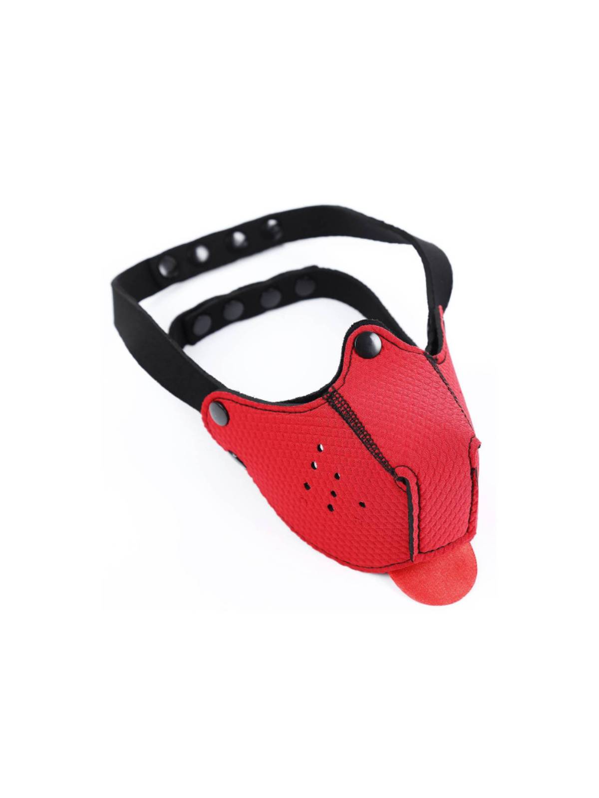 Rude Rider Neoprene Puppy Face Mask | Red