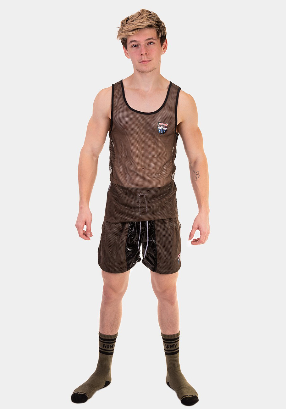 Barcode Berlin Tank Top Carlos | Green|Black Barcode Berlin Tank Top Carlos | Green|Black