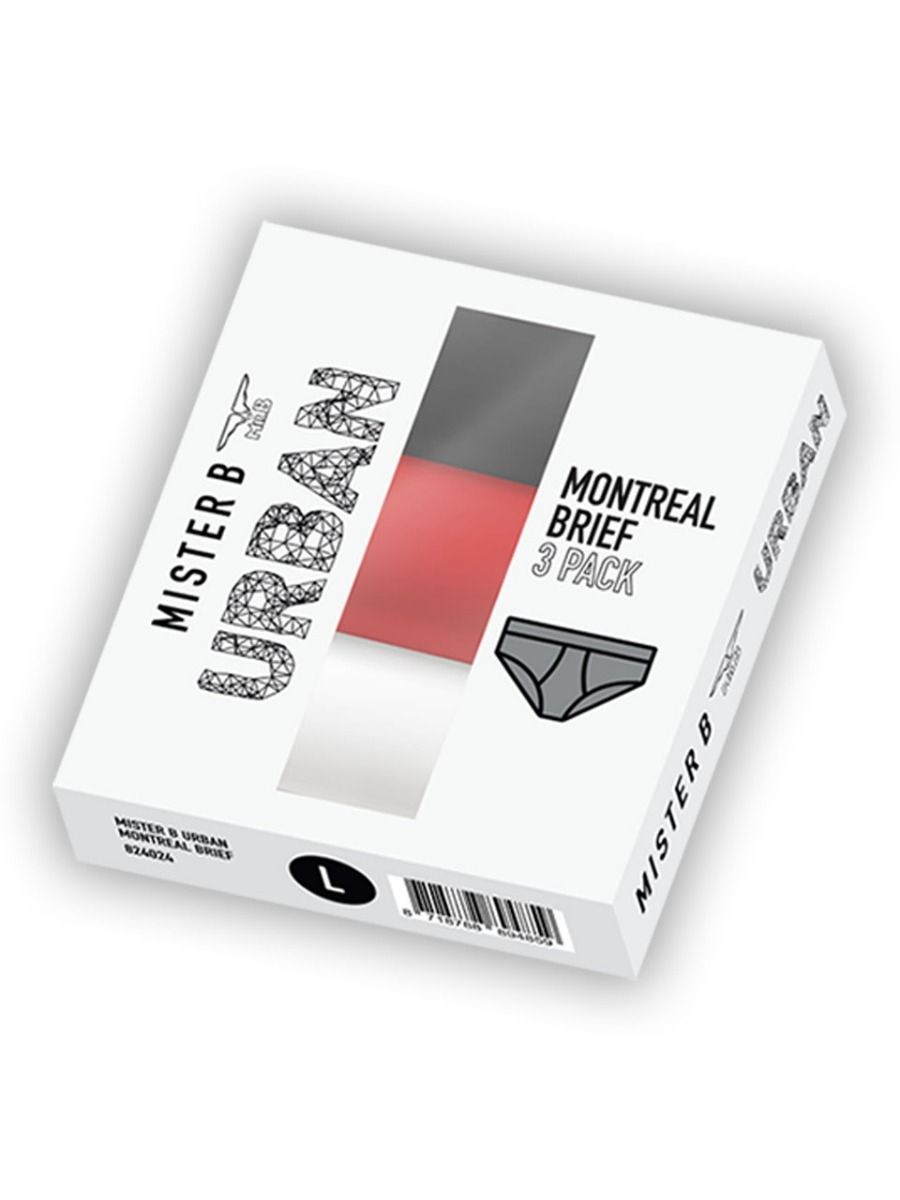 Mister B Urban Montreal Brief 3-Pack