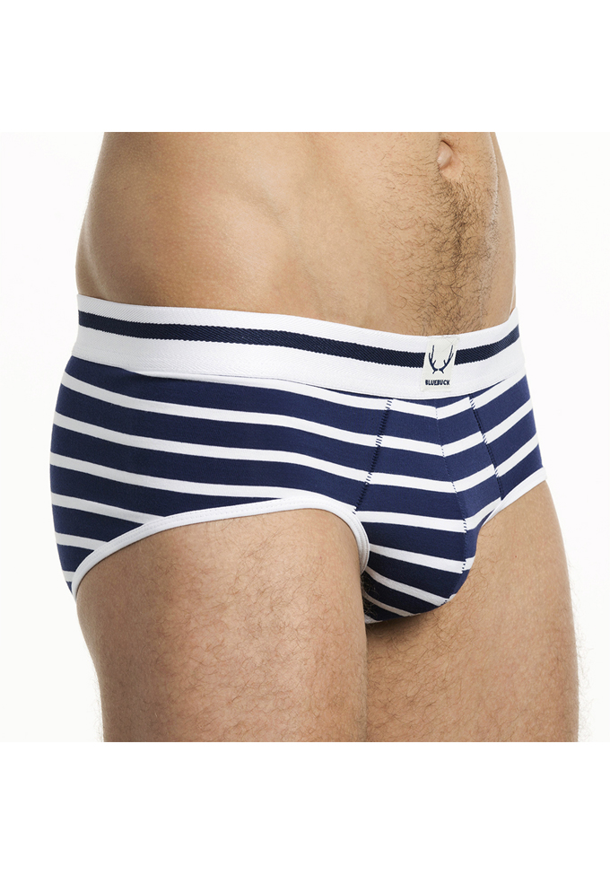 Bluebuck Nautical Stripes Brief Bluebuck Nautical Stripes Brief