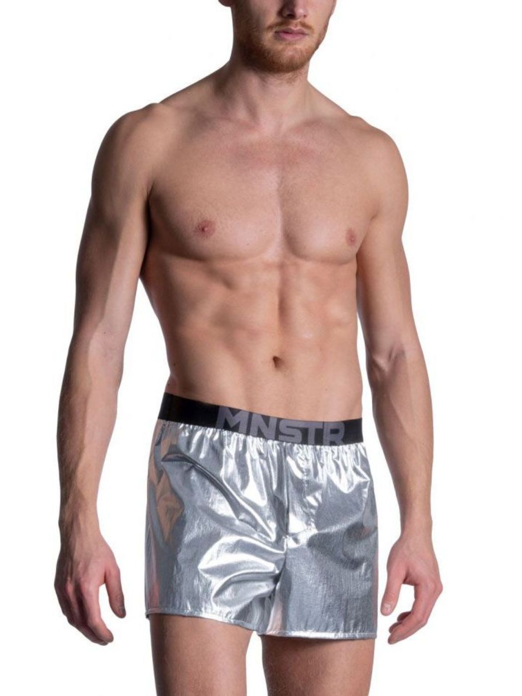 Manstore Boxer Shorts | Silver
