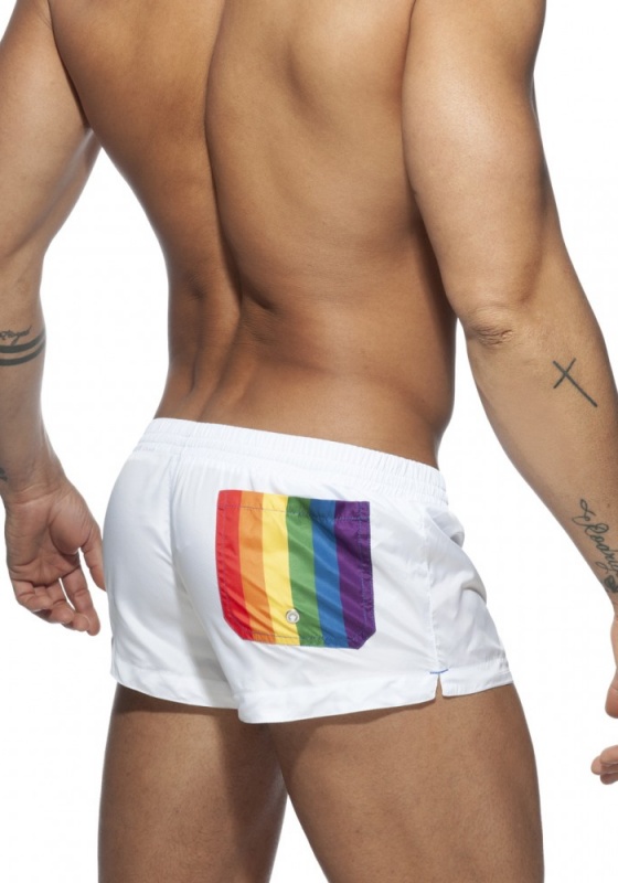 ADDICTED Rainbow Swim Short ADDICTED Rainbow Swim Short