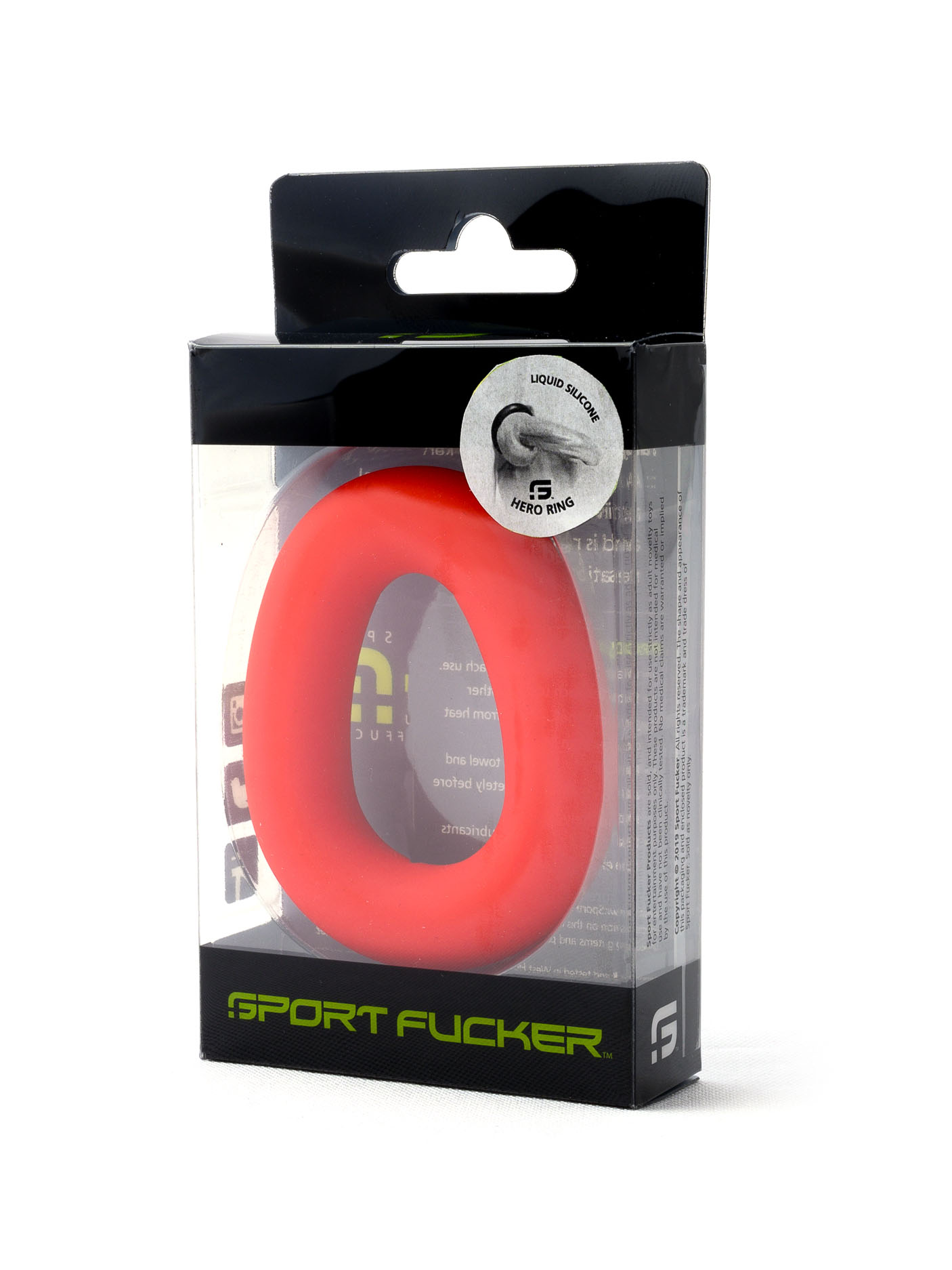 Sport Fucker: Liquid Silicone Hero Ring | Red
