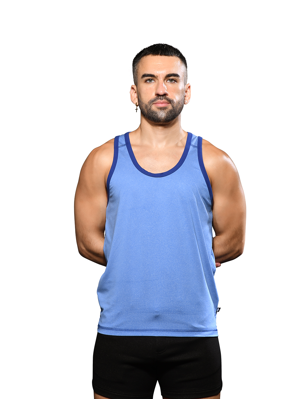 Stretch Gym Tank | Athletic Blue
