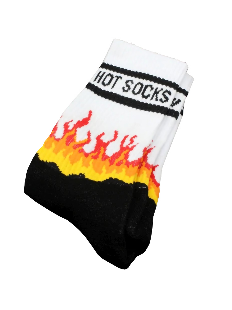 Sk8erboy: HOT Socks | White