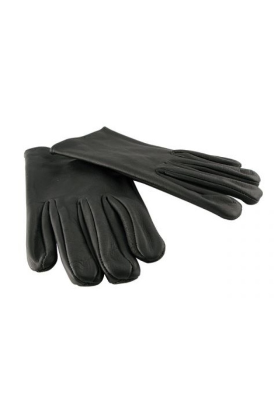 Mr. B: blk Leder Handschuhe Gloves Police