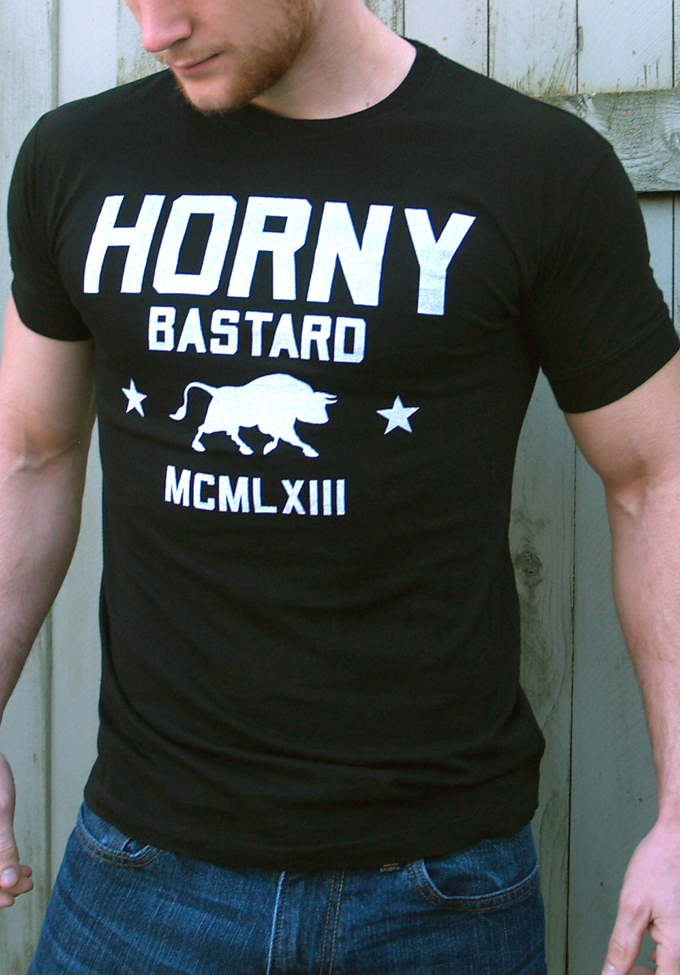 Ajaxx63 AS87 Horny Bastard Shirt