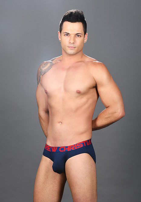 Andrew Christian Almost Naked Premium Brief Navy