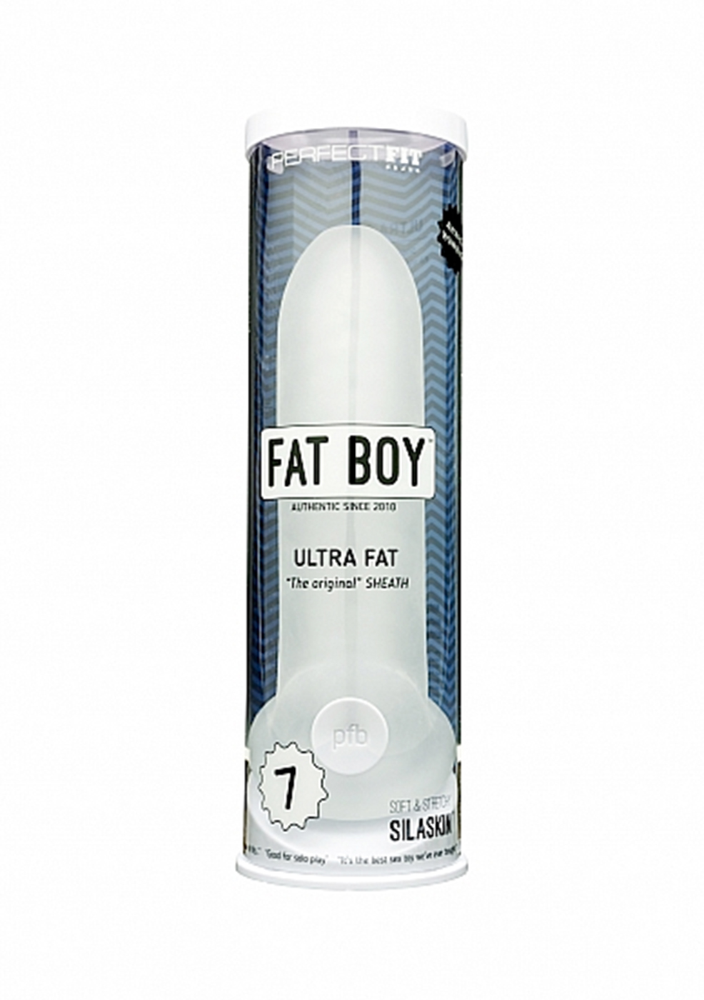 Perfect Fit: Fat Boy Original Ultra Fat 7'' Extender (clear)