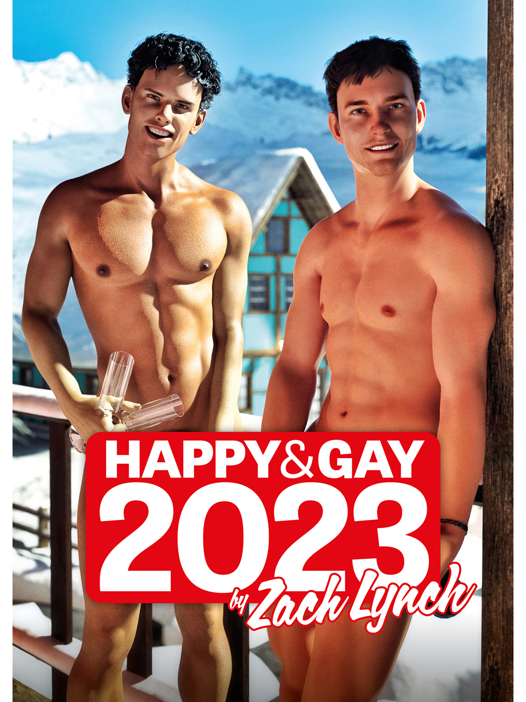 Happy & Gay by Zach Lynch Kalender 2023         