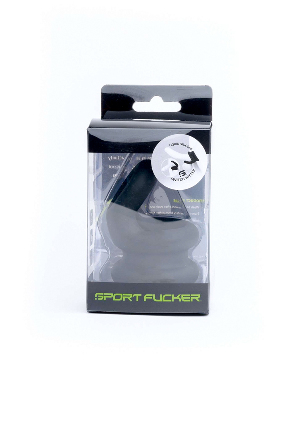 Sport Fucker: Liquid Silicone Switch Hitter | Black
